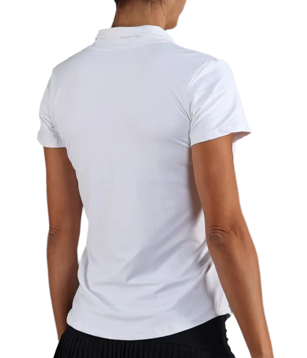 Polo Endless Maniche in onice bianche