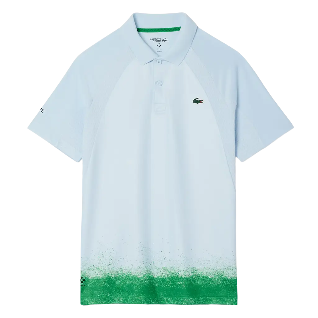 Polo Lacoste Azul Claro