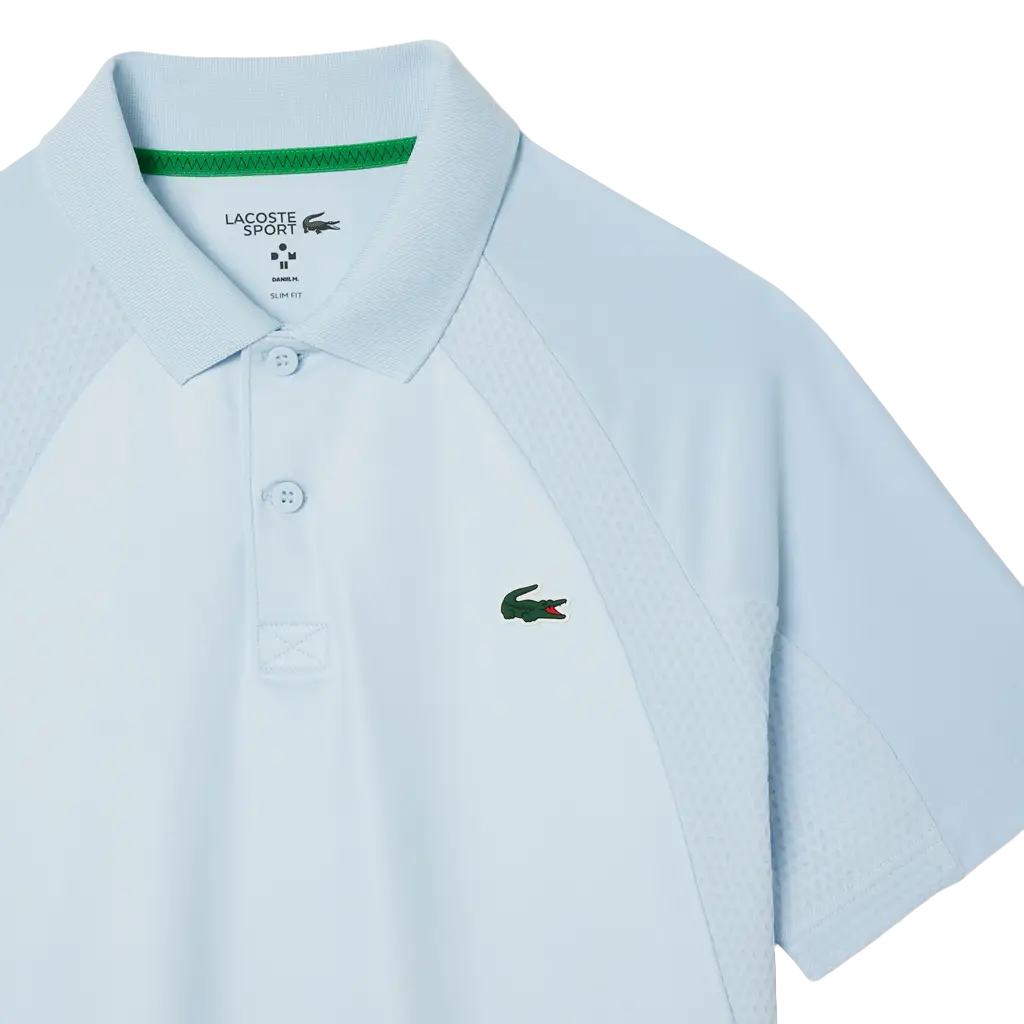 Polo Lacoste Azul Claro