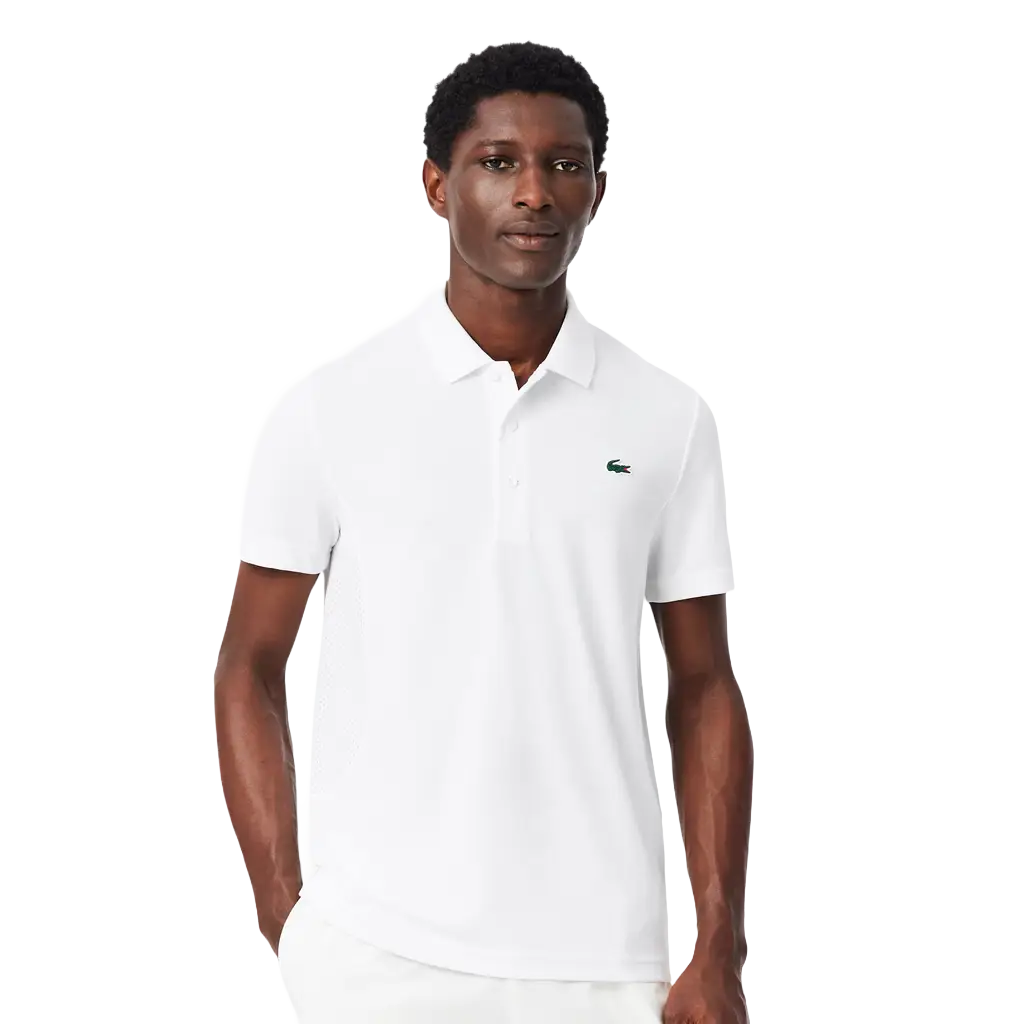 Polo Lacoste Blanc Novak Djokovic2026