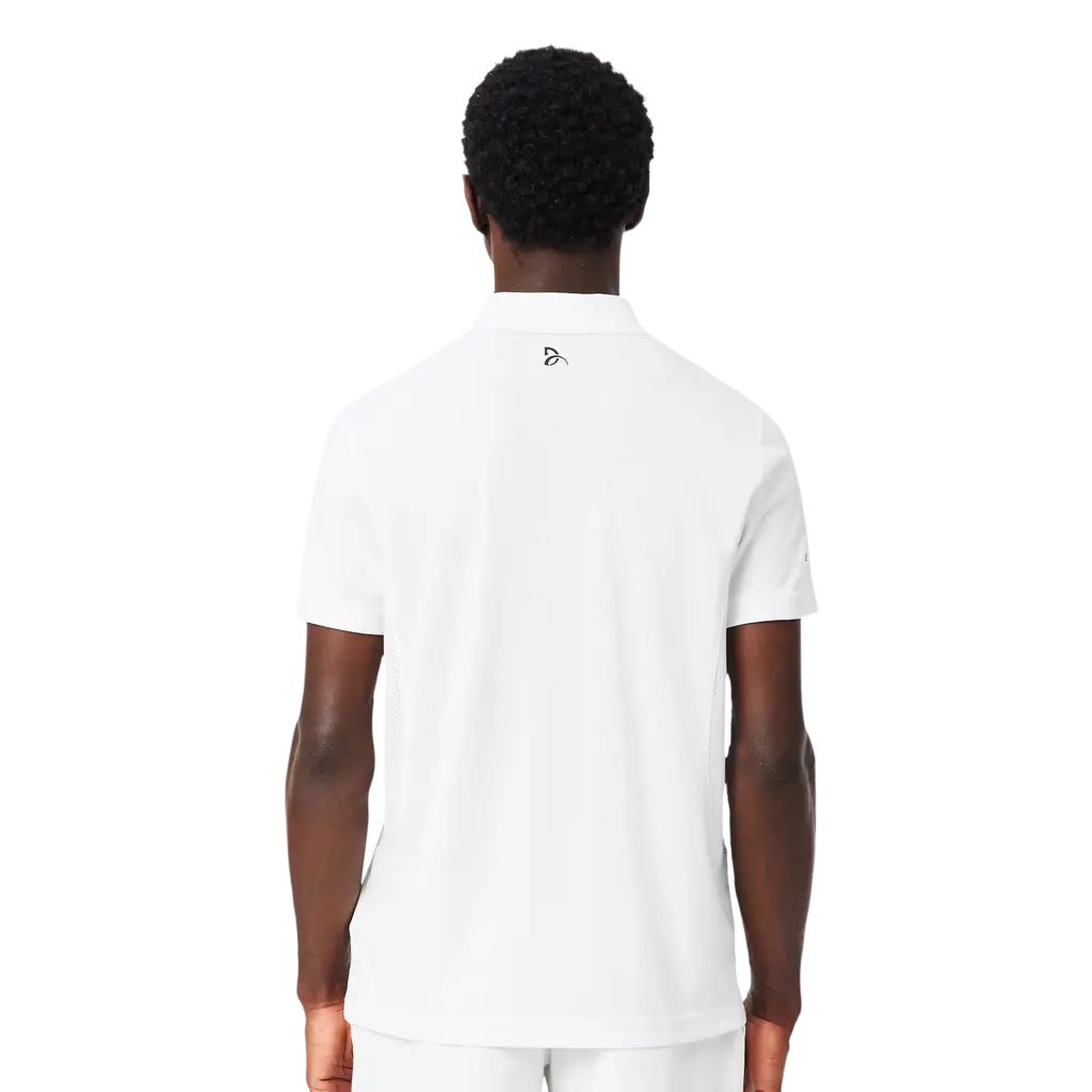 Polo Lacoste Blanc Novak Djokovic2026