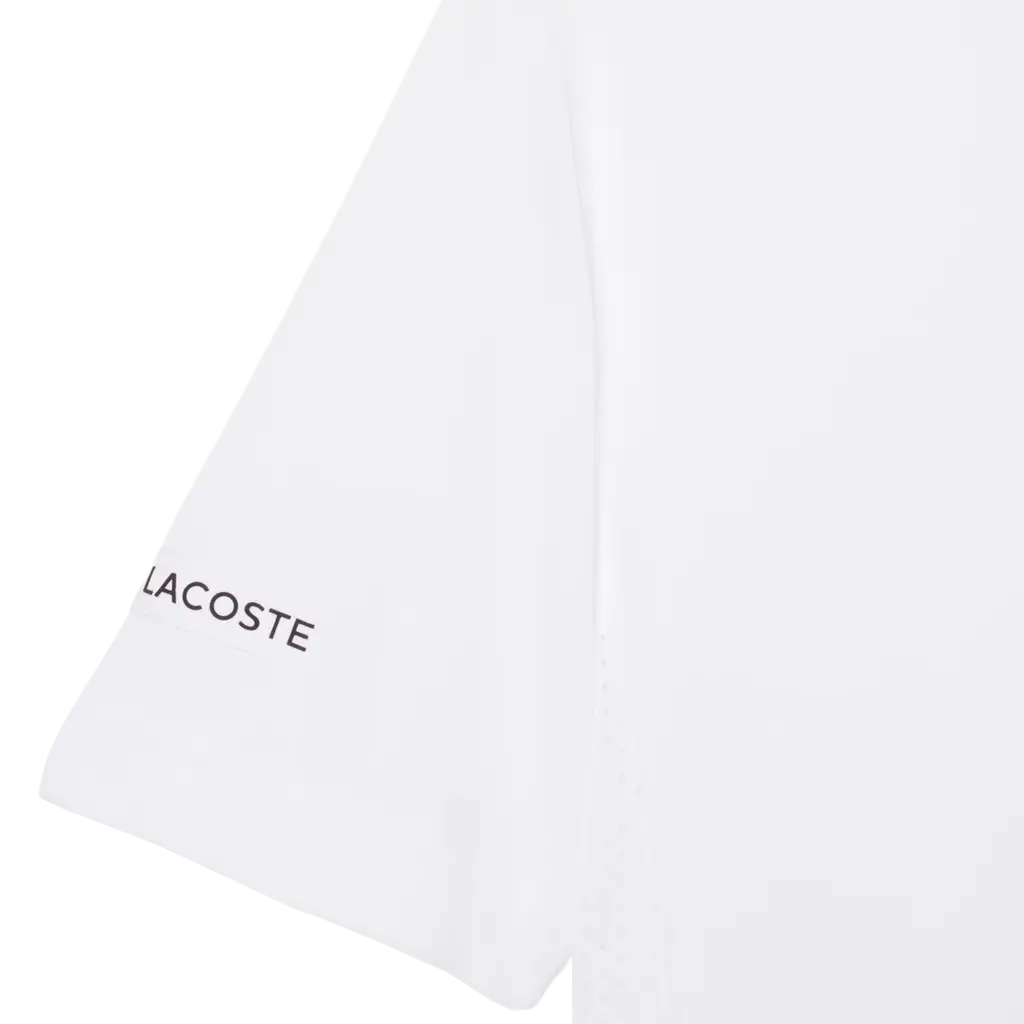 Polo Lacoste Blanc Novak Djokovic2026