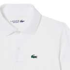 Polo Lacoste Ultra Dry Blanco Junior