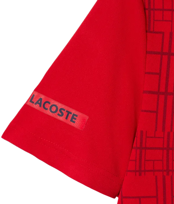 Polo Lacoste Tennis x Novak Djokovic Red 2025