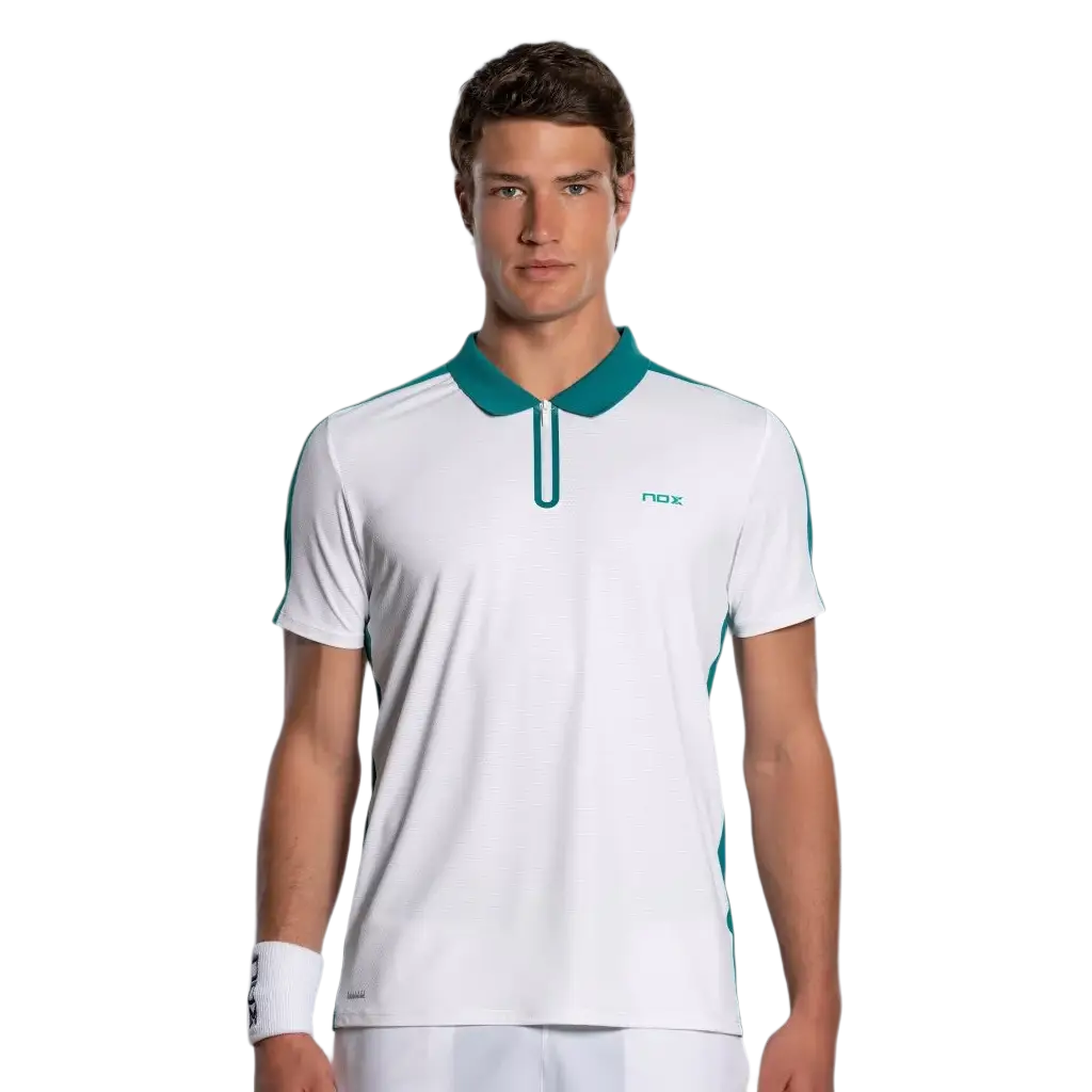 Polo Nox Pro White/Ivy Green 2026