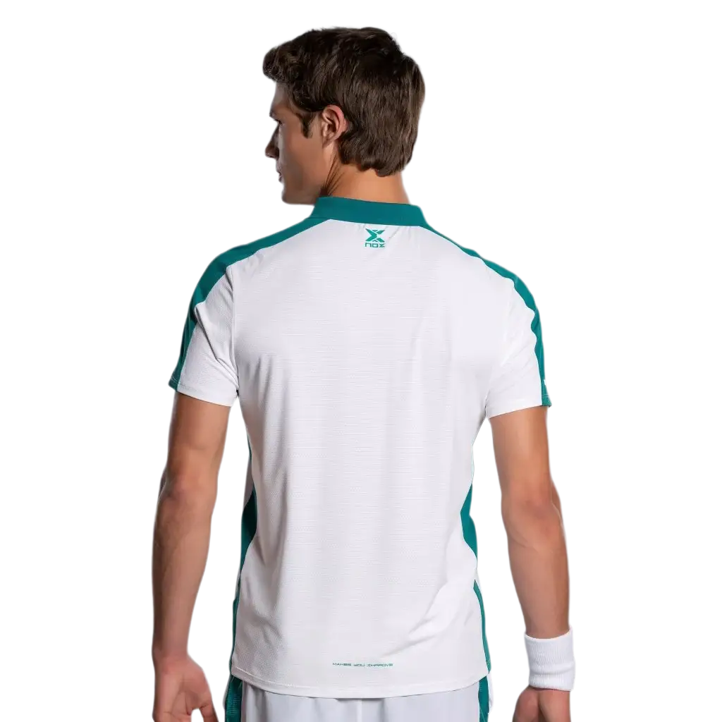 Polo Nox Pro White/Ivy Green 2026