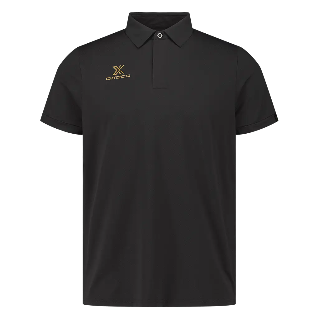 Polo Oxdog Delta Negro/Oro