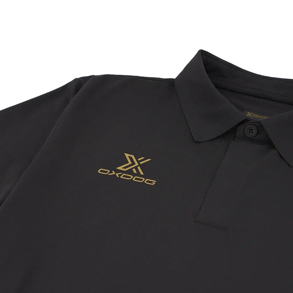 Polo Oxdog Delta Negro/Oro