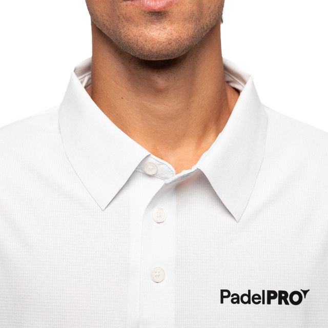 Pro Elite Polo PadelPRO White