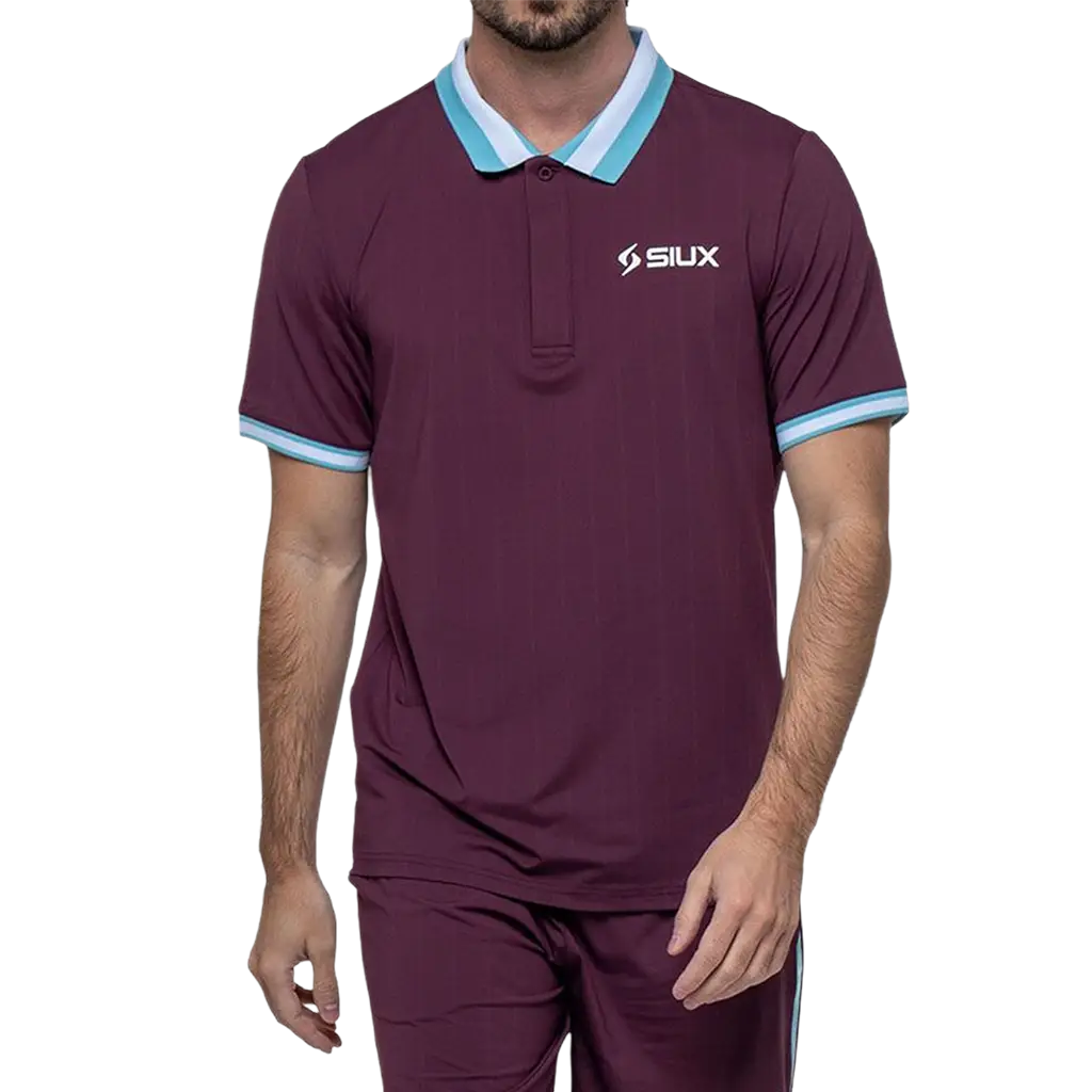 Polo Siux Apex Burdeos 2026