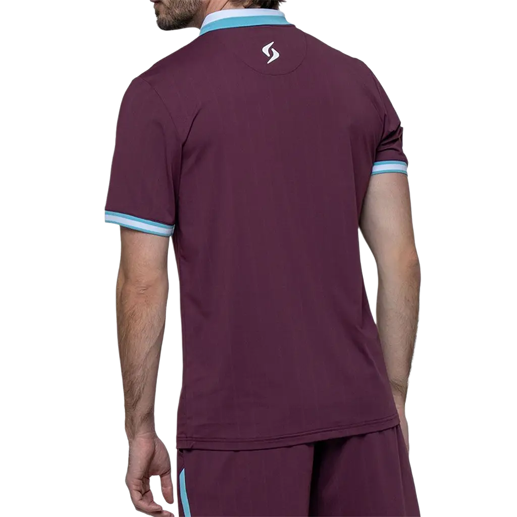 Polo Siux Apex Burdeos 2026