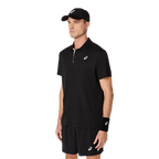 Pólo Asics Court Preto 2026