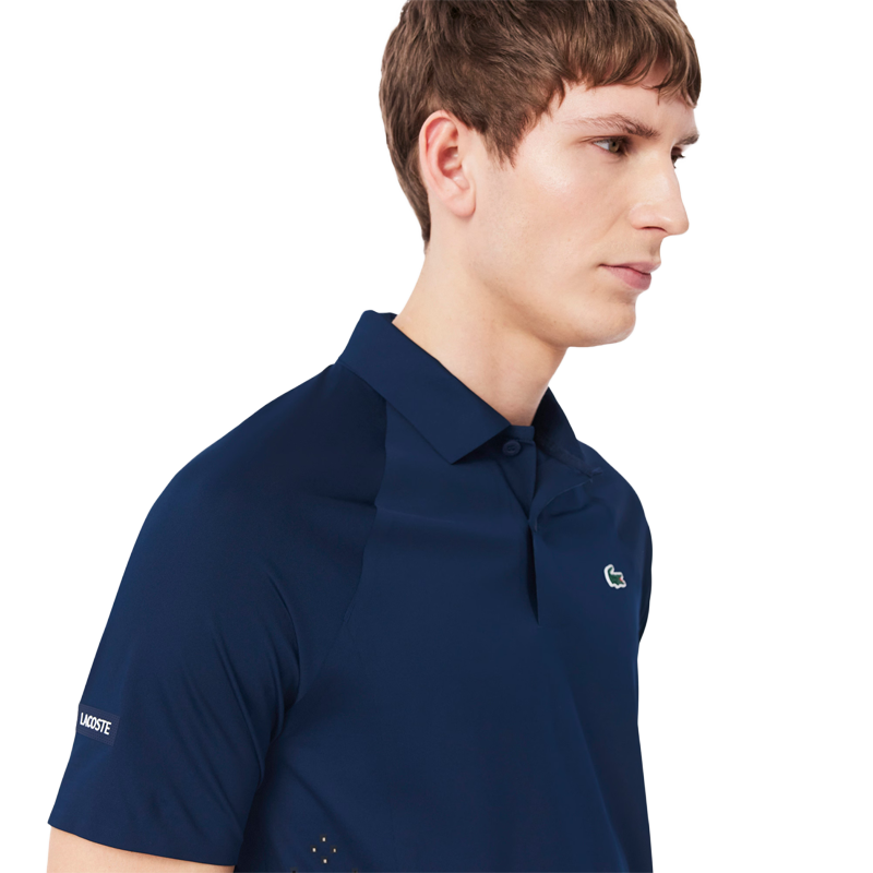 Polo Lacoste Novak Djokovic Bleu Marin 2026