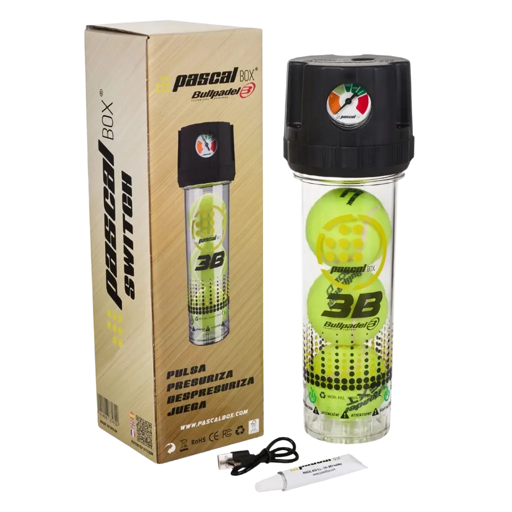 Presurizador Bullpadel Pascal Box Switch 3B