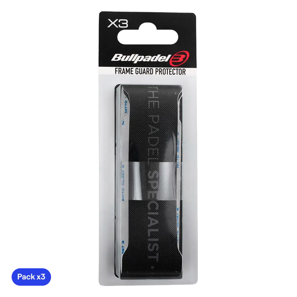Protector Bullpadel Guard Negro 2026 (x3)