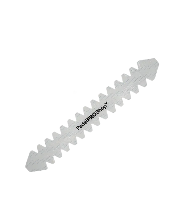 Protector PadelPROShop Dentado Logo Negro 2025
