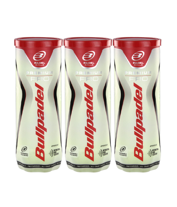 Bullpadel Premium Pro Bälle (Pack X3)