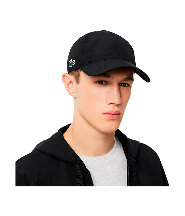 Black Lacoste Cap