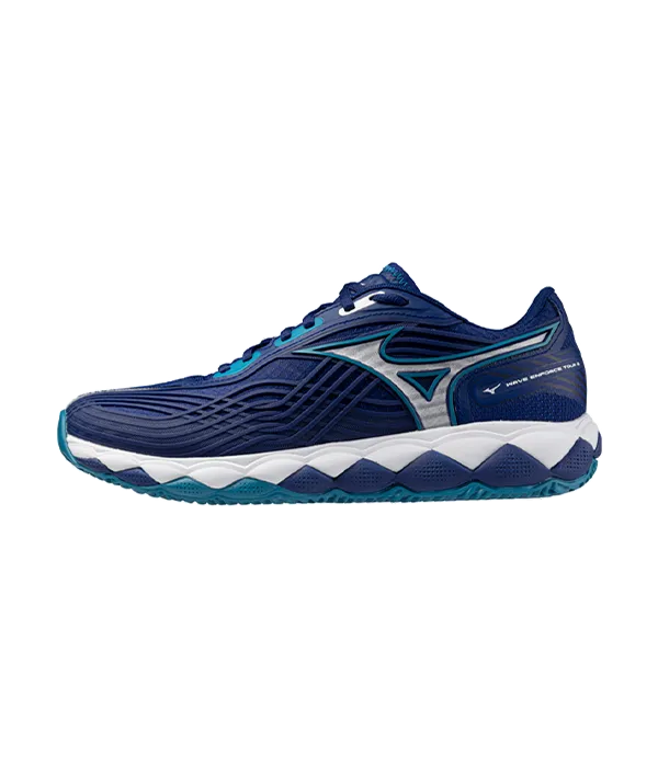 Zapatillas Mizuno Wave Enforce Tour 2 Clay Azul/Blanco 2025