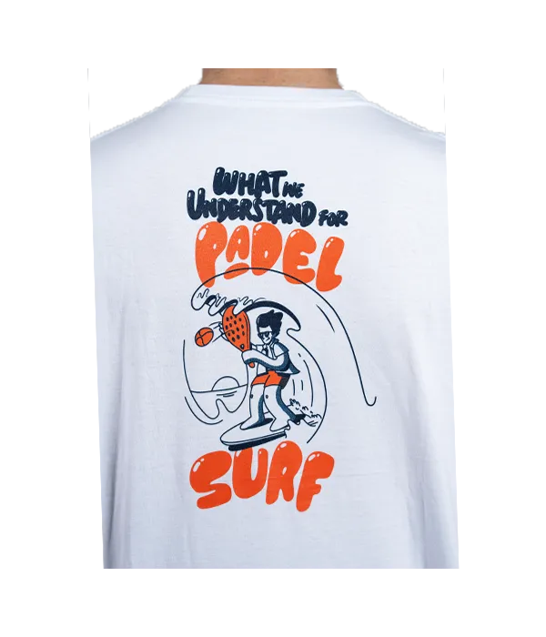 T-shirt Summer Padel Surf Blanc