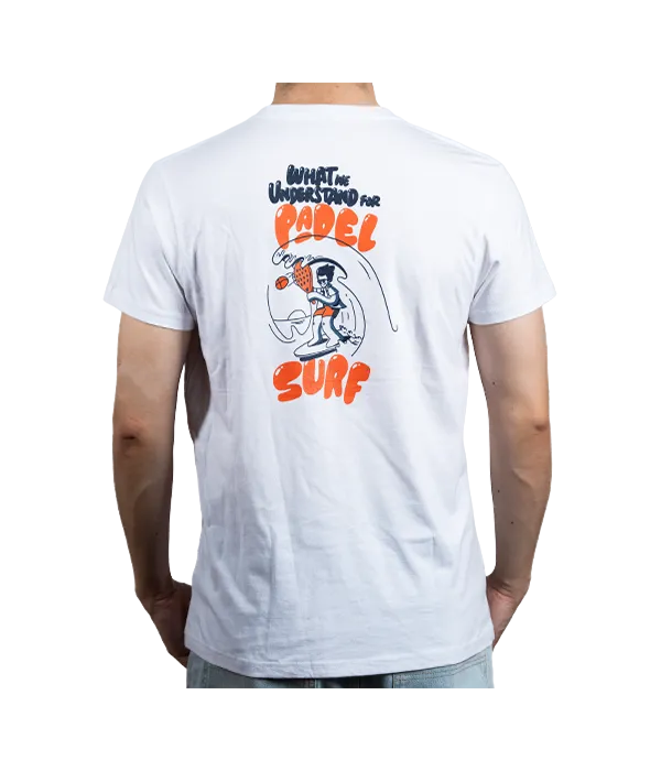T-shirt Summer Padel Surf Blanc