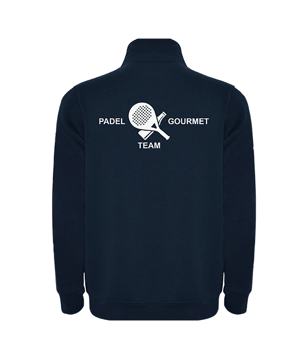 Padel Team Gourmet navy blue cotton sweatshirt 2024