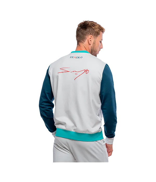 Jaqueta Siux Diablo Sanyo Branco/Turquesa