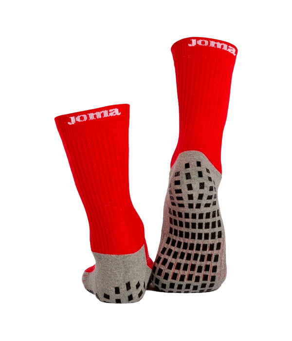 Joma Long Non-Slip Socks Red