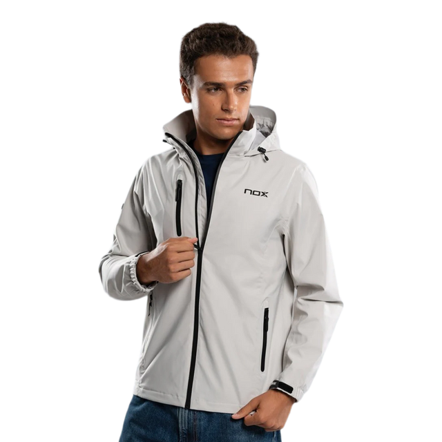 Softshell NOX Team Grigio pallido 2025