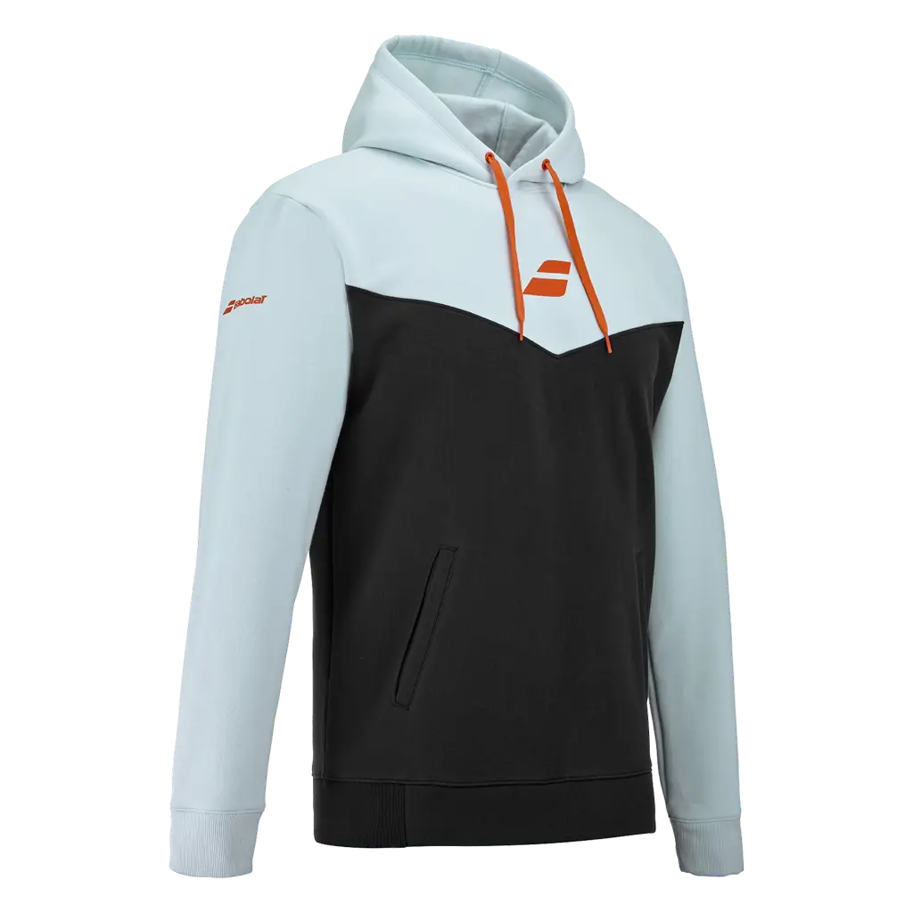 Sudadera Babolat Exercise Hood Sweat Illusion Blue