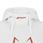 Sudadera Babolat White/White 2026 J. Lebrón