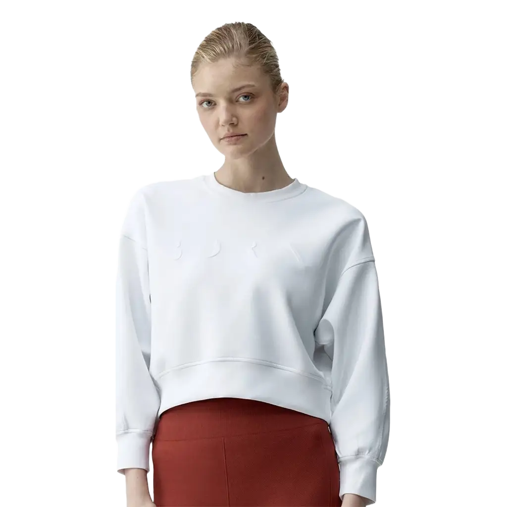 Sweat-shirt Born Living Yoga Flora Blanc Cassé 2026