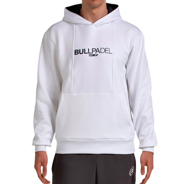Sudadera Bullpadel Acube Blanco 2026