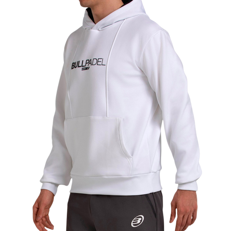Sudadera Bullpadel Acube Blanco 2026