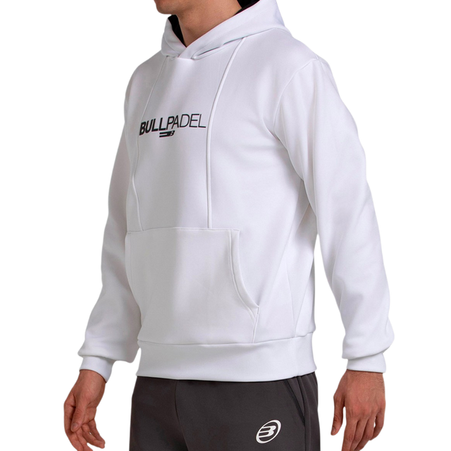 Sudadera Bullpadel Acube Blanco 2026