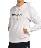 Sudadera Bullpadel Boyen Blanco 2025