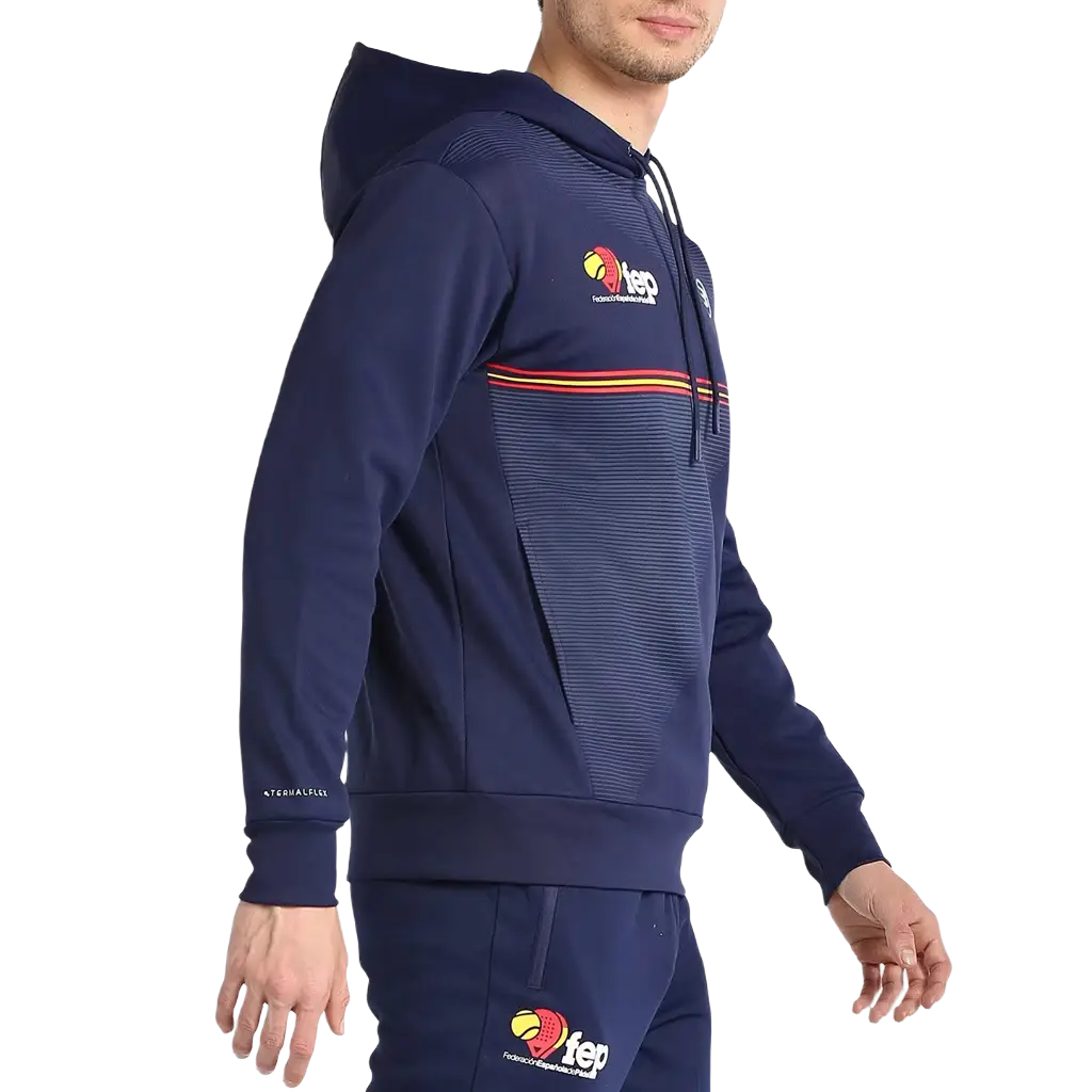 Moletom Bullpadel Forca Azul Marinha 2027 Federação Espanhola