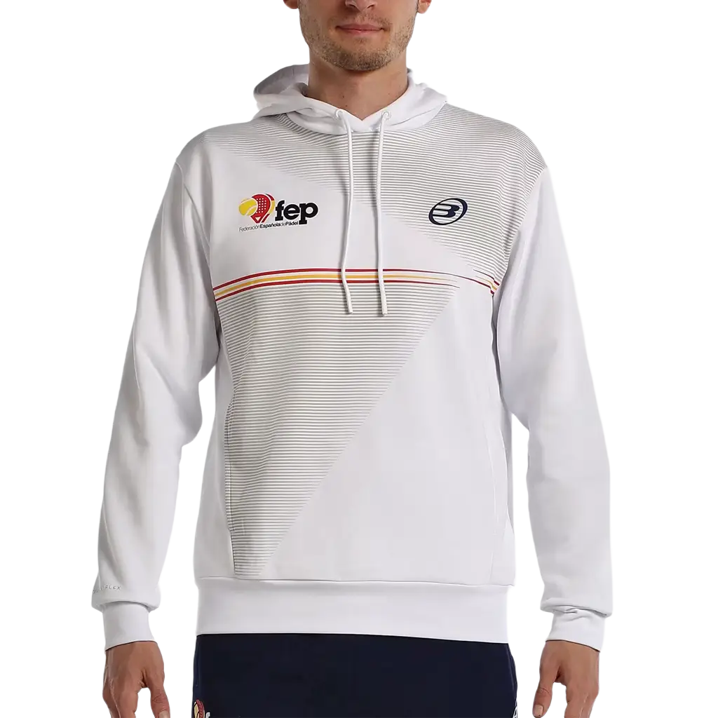Moletom Bullpadel Forca Branco 2027 Federação Espanhola