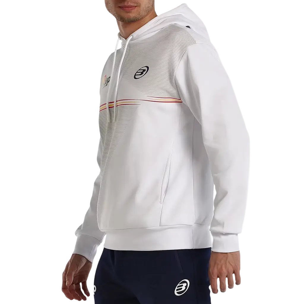 Moletom Bullpadel Forca Branco 2027 Federação Espanhola