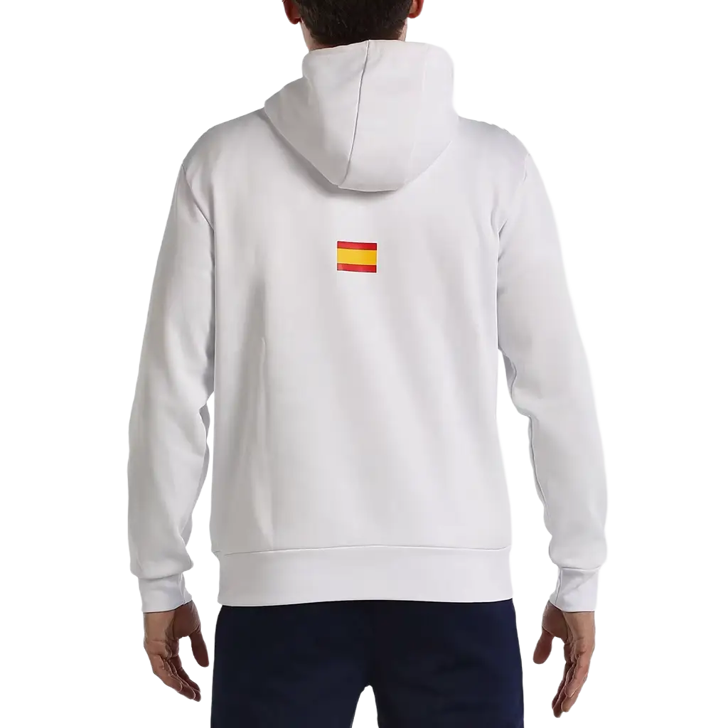 Moletom Bullpadel Forca Branco 2027 Federação Espanhola