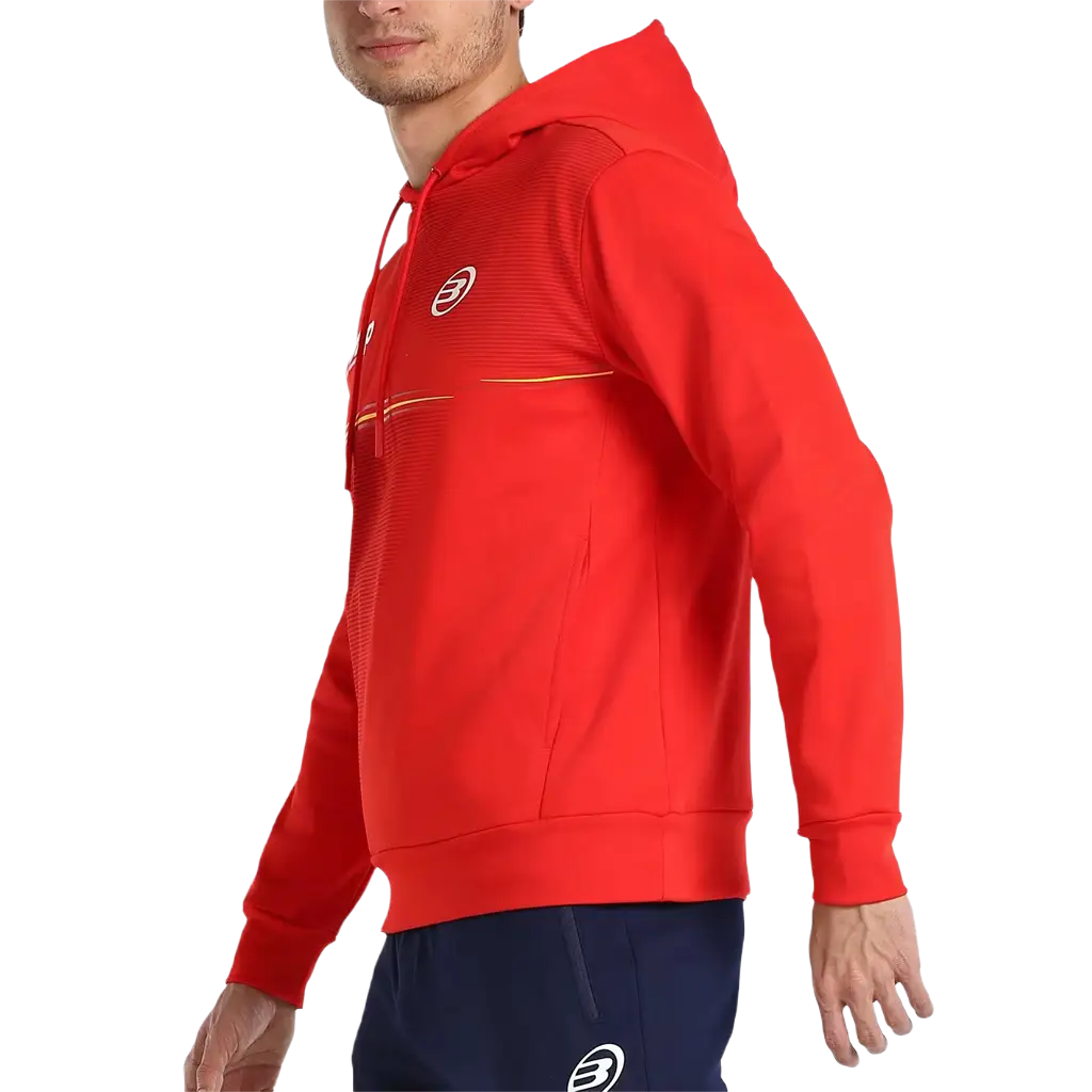 Moletom Bullpadel Forca Vermelho 2027 Federação Espanhola