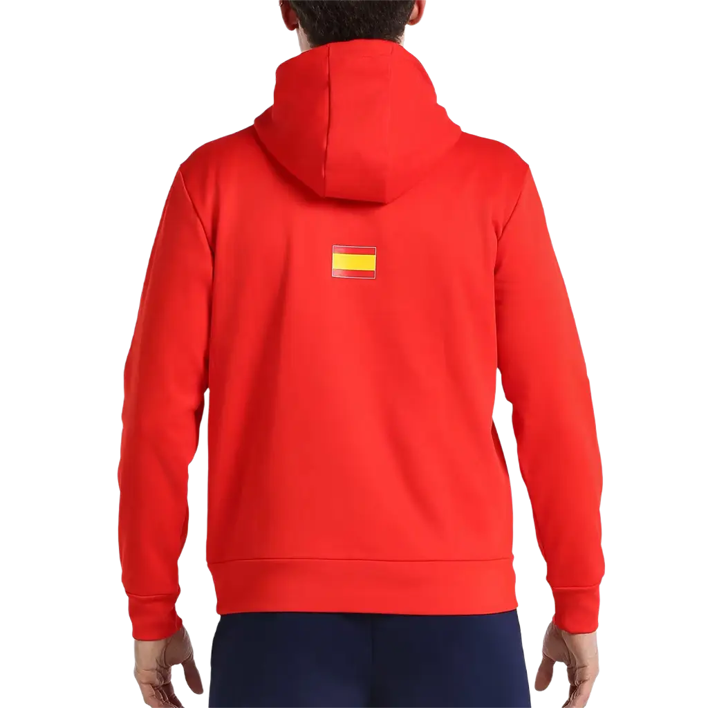 Moletom Bullpadel Forca Vermelho 2027 Federação Espanhola