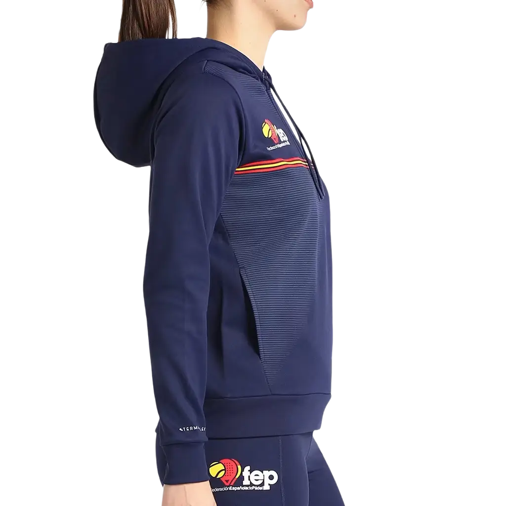 Sudadera Bullpadel Fuenla Azul Marino 2027 Federacion Española