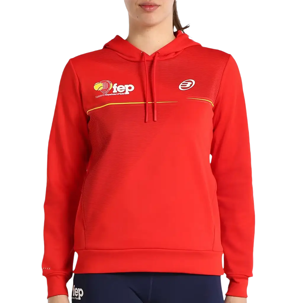 Sudadera Bullpadel Fuenla Rojo 2027 Federacion Española