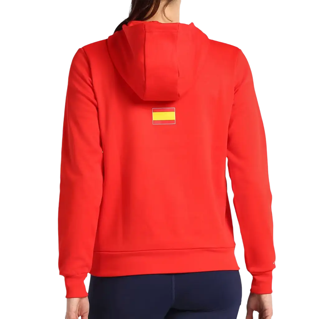 Sudadera Bullpadel Fuenla Rojo 2027 Federacion Española