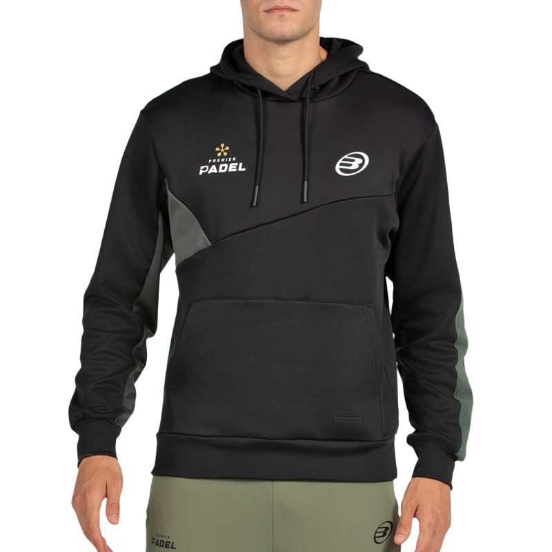 Sudadera Bullpadel Palmiro Negro 2026 Premier Padel