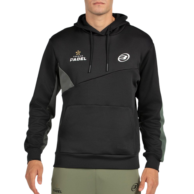 Sudadera Bullpadel Palmiro Negro 2026 Premier Padel