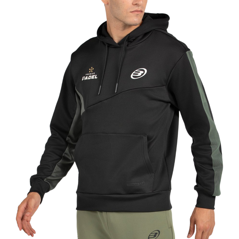 Sudadera Bullpadel Palmiro Negro 2026 Premier Padel