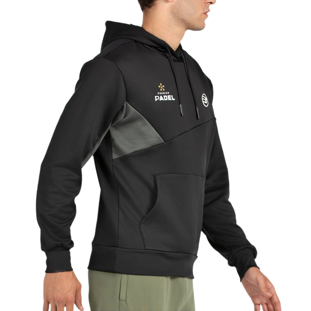 Sudadera Bullpadel Palmiro Negro 2026 Premier Padel