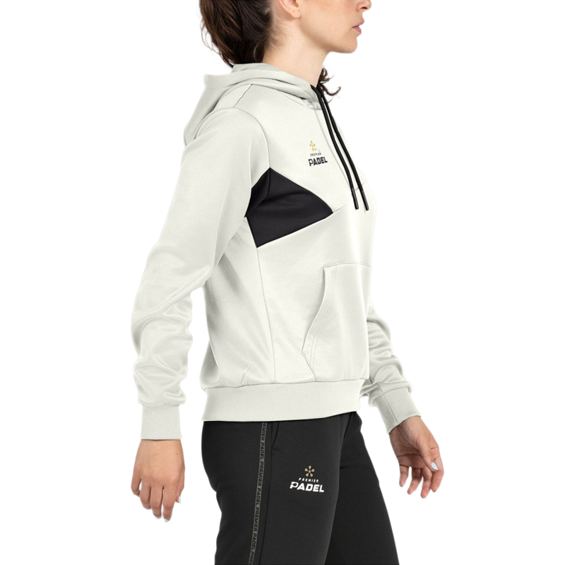 Sudadera Bullpadel Peder Woman Crudo 2026 Premier Padel